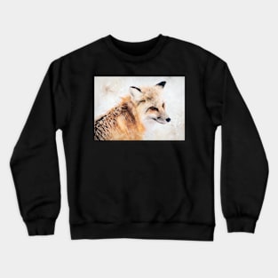 Painted Fox Crewneck Sweatshirt